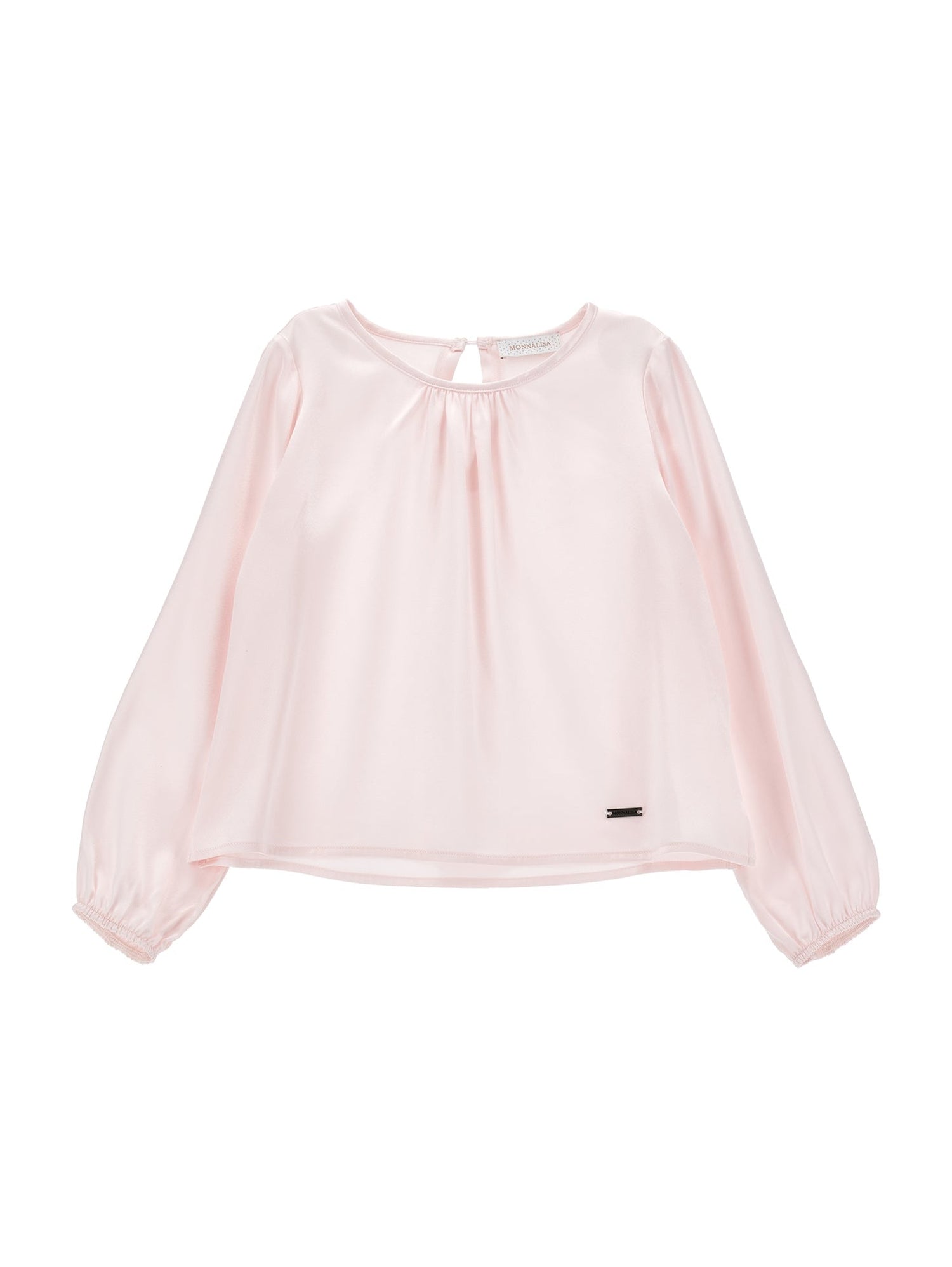 Girls | Satin Tunic With Slits | Shrinking Violet