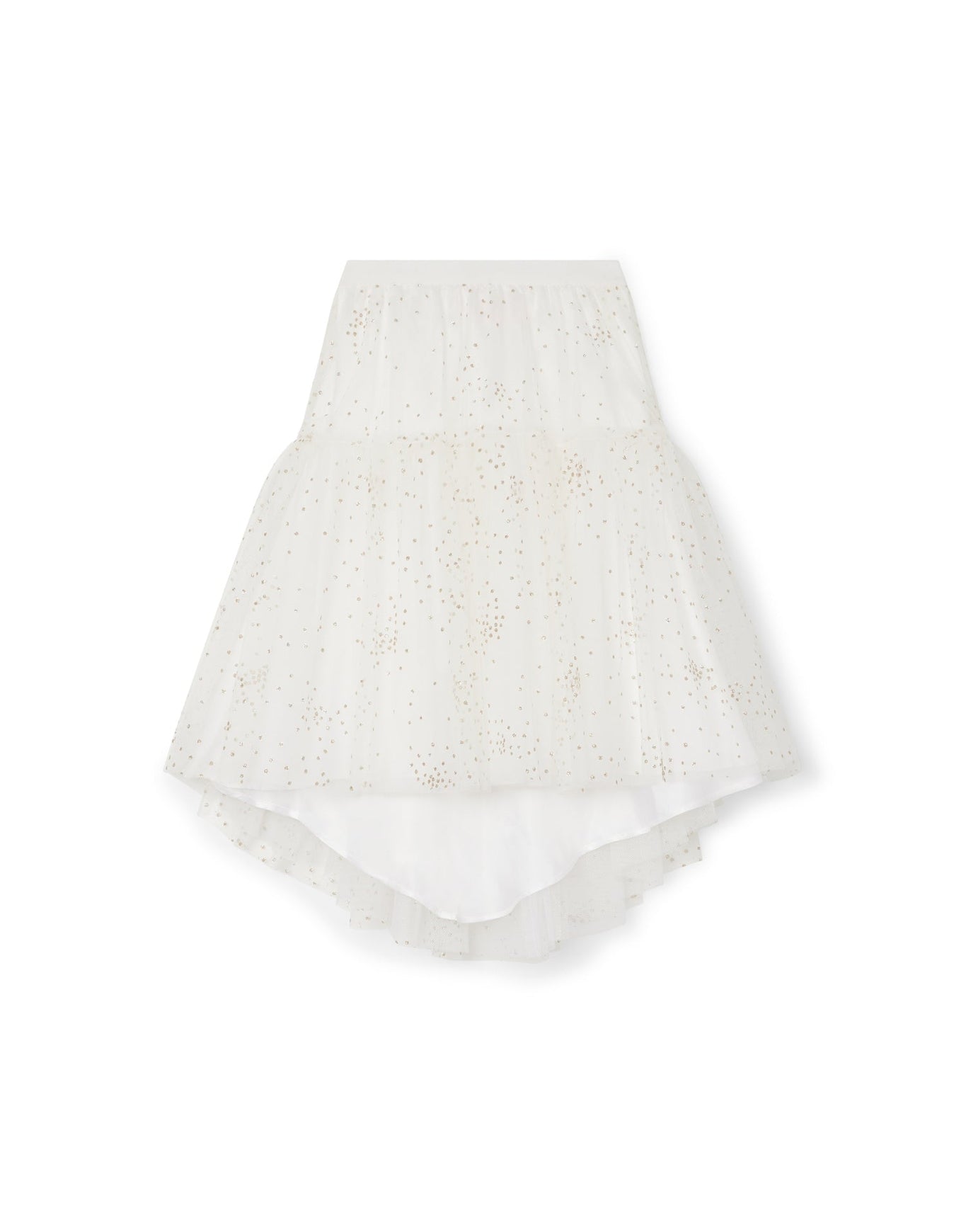 Girls | Sequined Tulle Skirt | 3 | Gold