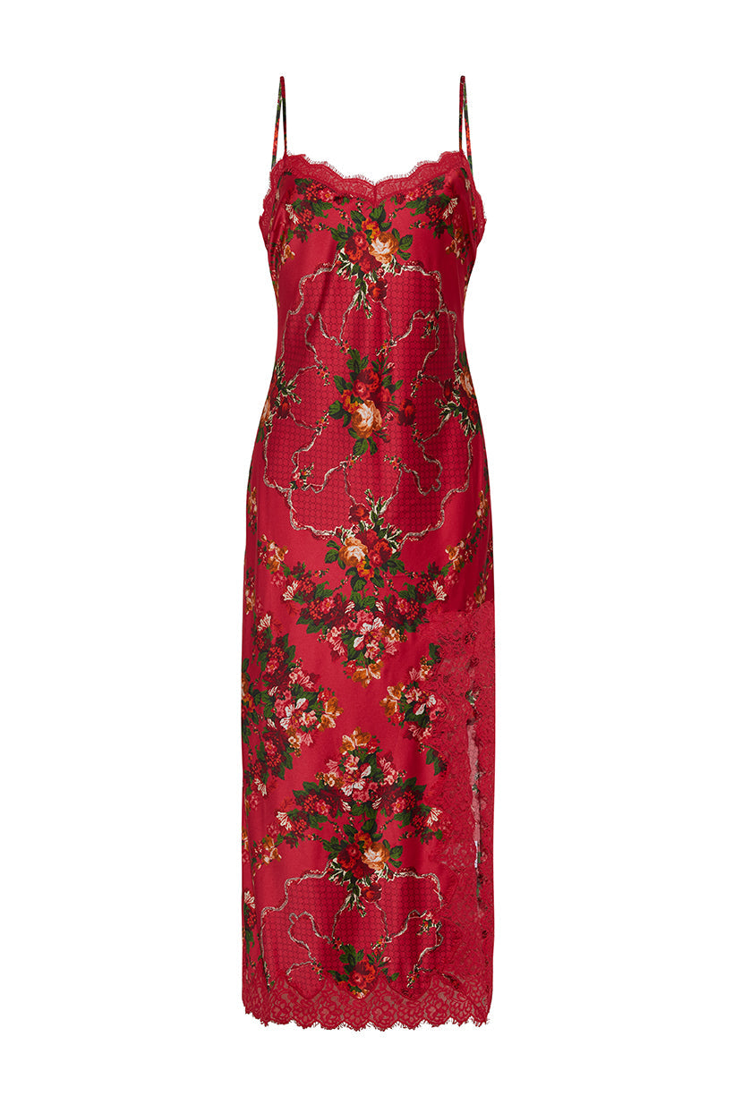 Granada Dress | Gemma Scarf Pink