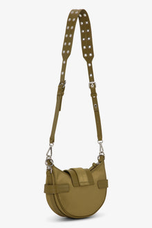 Green Small Bucky Crossbody Bag | Military Olive