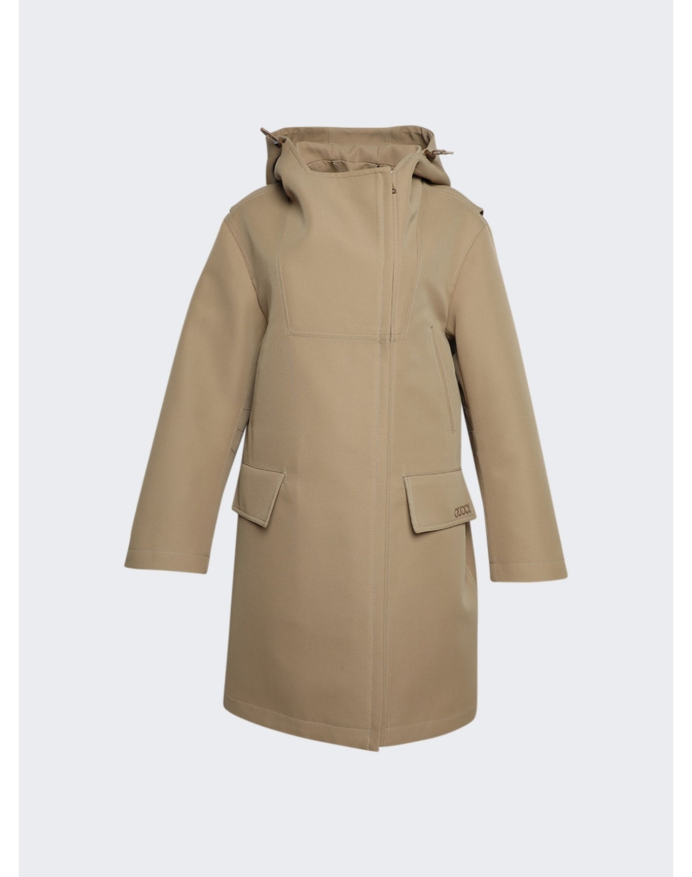 Gucci | Women | Acetate Gabardine Jacket | Brown