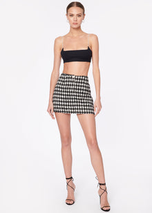 Credance Skirt | Black & White