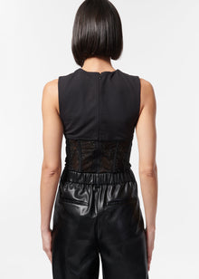 Yazia Bodysuit | Black