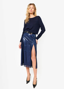 Artemis Sequin Skirt | Dark Mirage