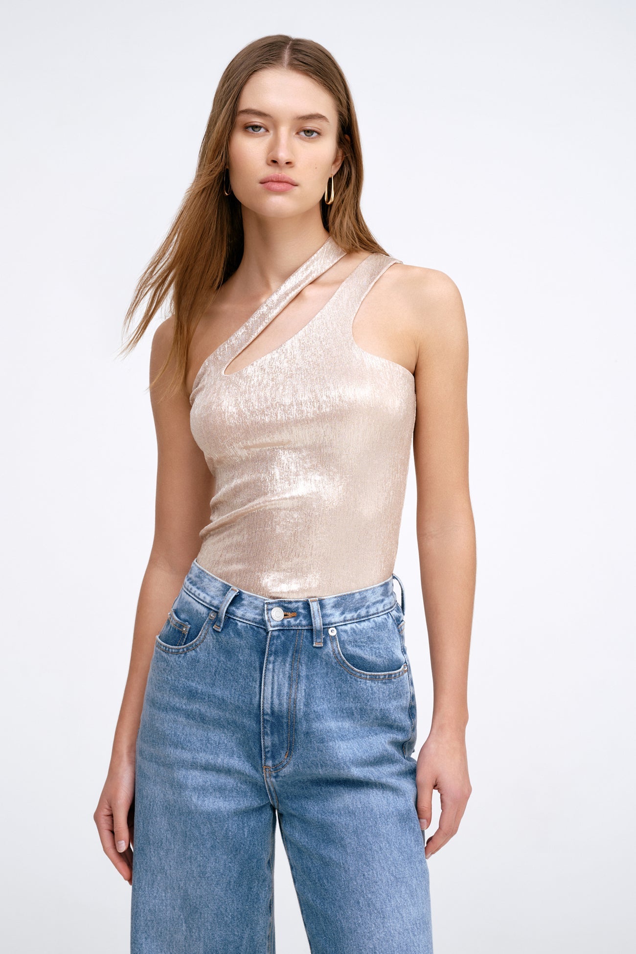 Siren Metallic Top | Stardust
