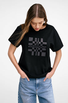Marcella Graphic Tee | Black