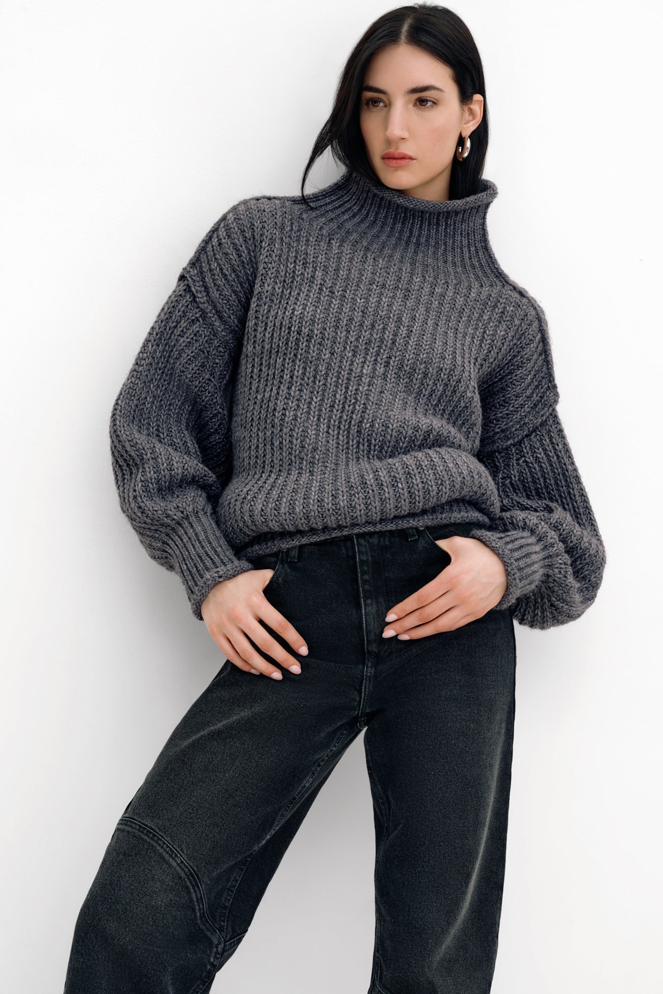 Brenda Sweater | Dark Grey