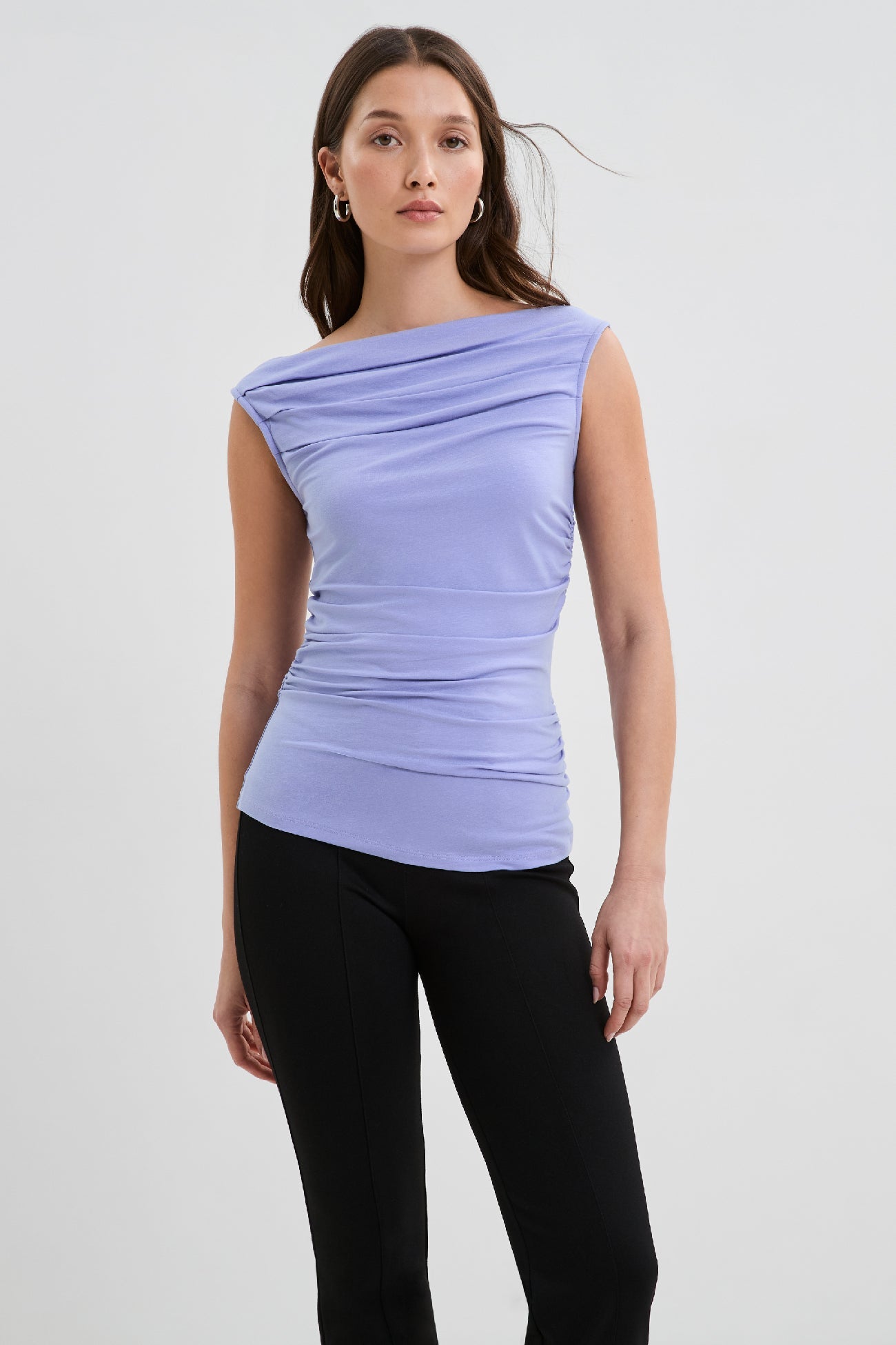Cooper Sleeveless Top | Periwinkle