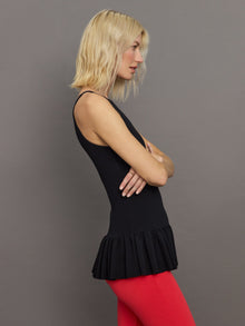 Jean Knit Top | Black