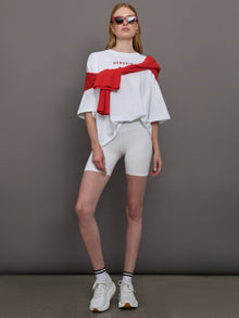 Herskind T-Shirt | White/Red Logo