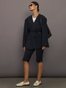 Indiana Blazer | Navy Melange