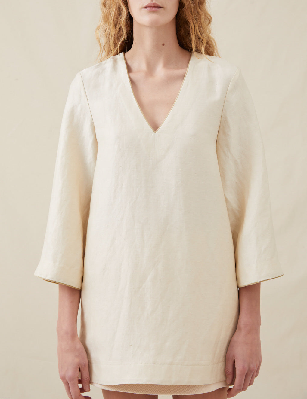 Womens | The Mini Caftan | Straw