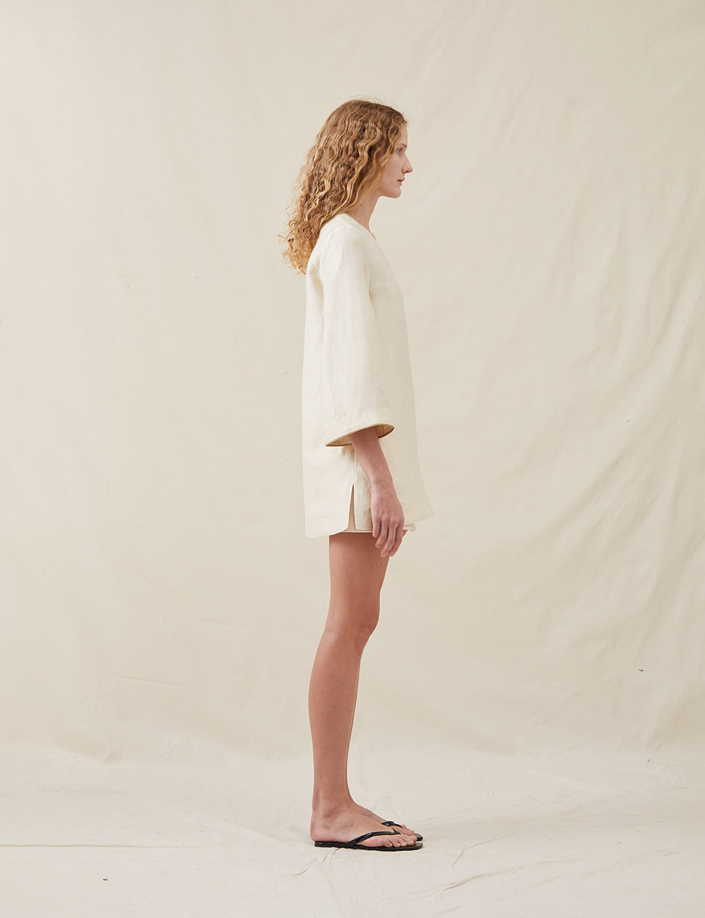 Womens | The Mini Caftan | Straw