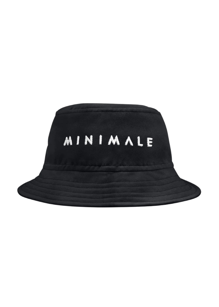 Hide & Seek Bucket Hat | Black x White Logo