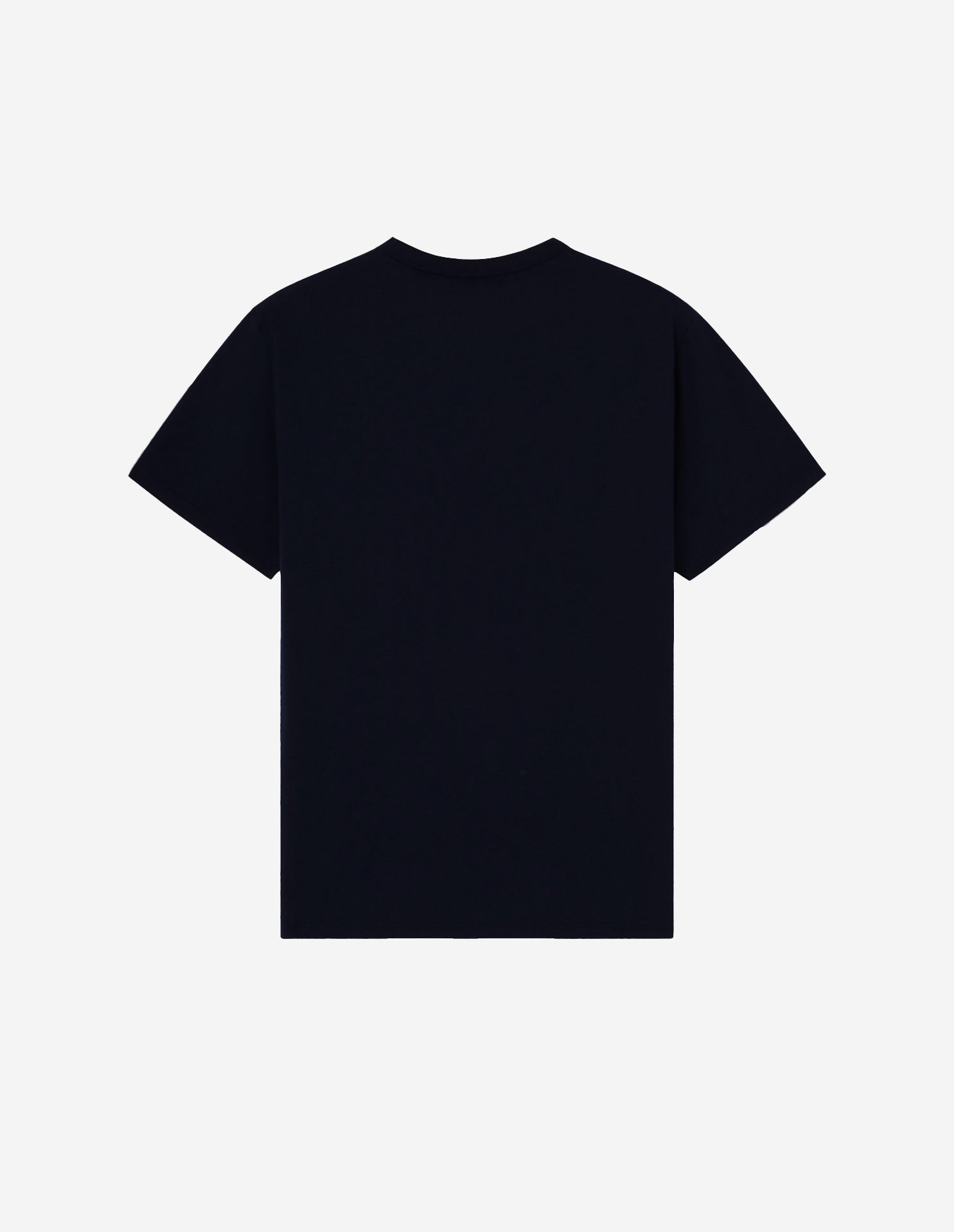 Mens | Navy Fox Patch Classic Pocket Tee-Shirt | Black