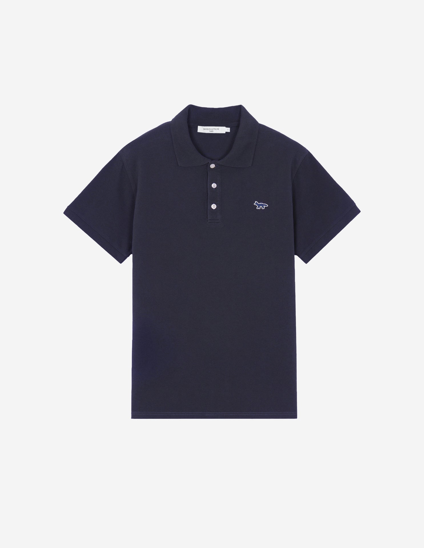 Mens | Navy Fox Patch Classic Polo | Navy