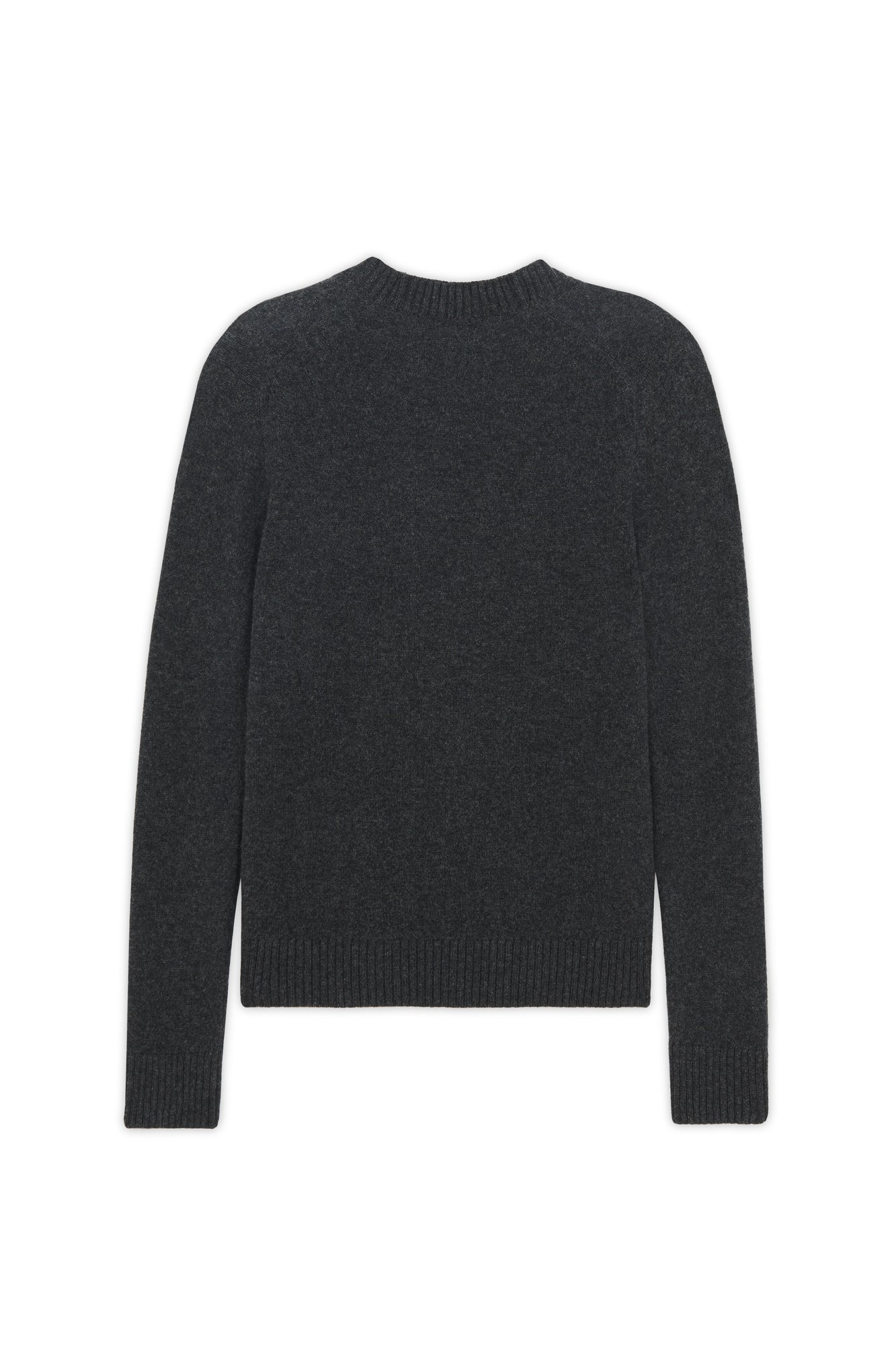 Mens | Baby Fox Patch Cosy Cardigan | Dark Grey Melange
