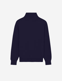 Mens | Baby Fox Patch Cosy R-Neck Pullover | Navy