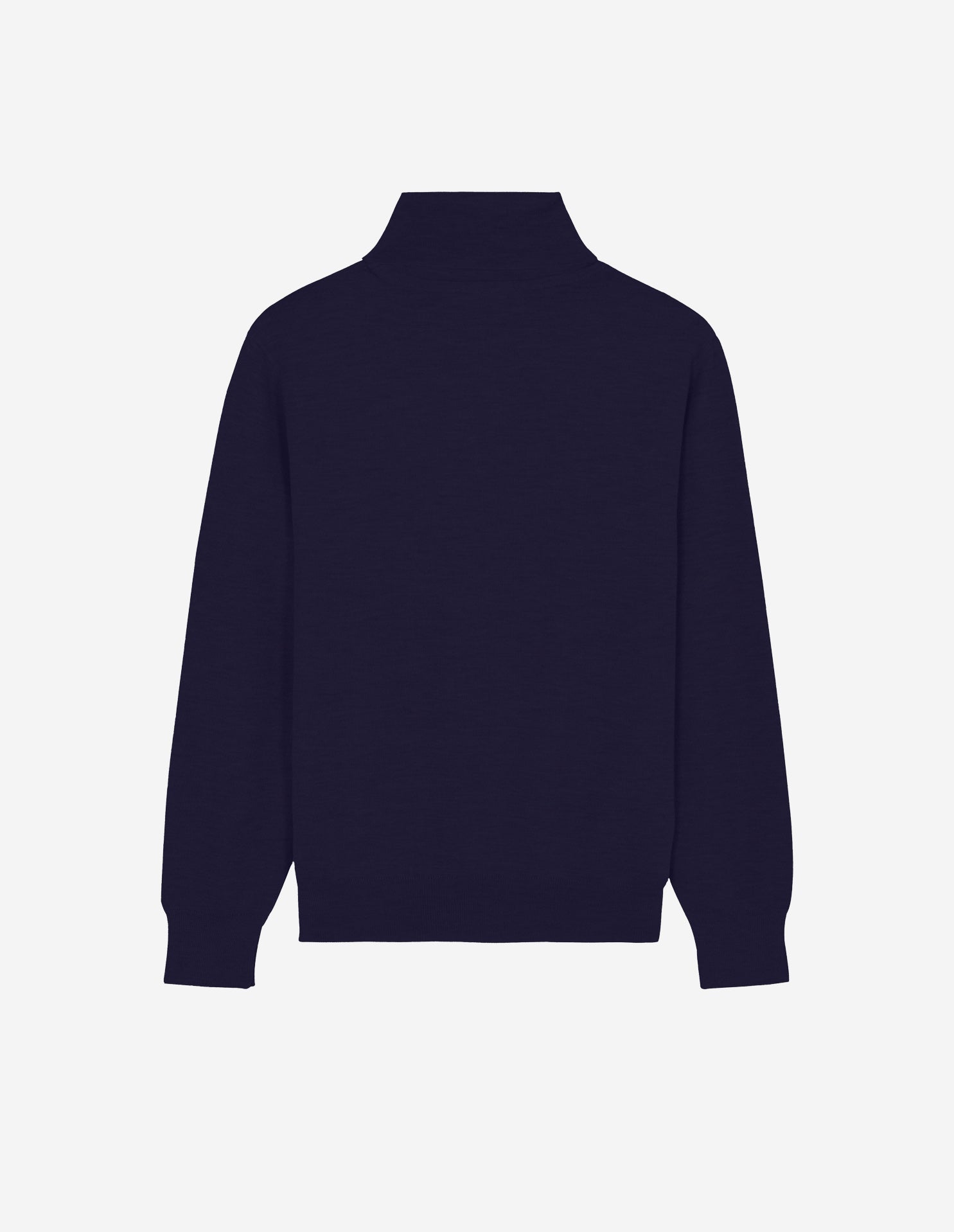 Mens | Baby Fox Patch Cosy R-Neck Pullover | Navy