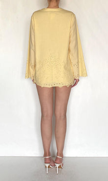 Womens | Bagh Cotton Tunic | Yellow