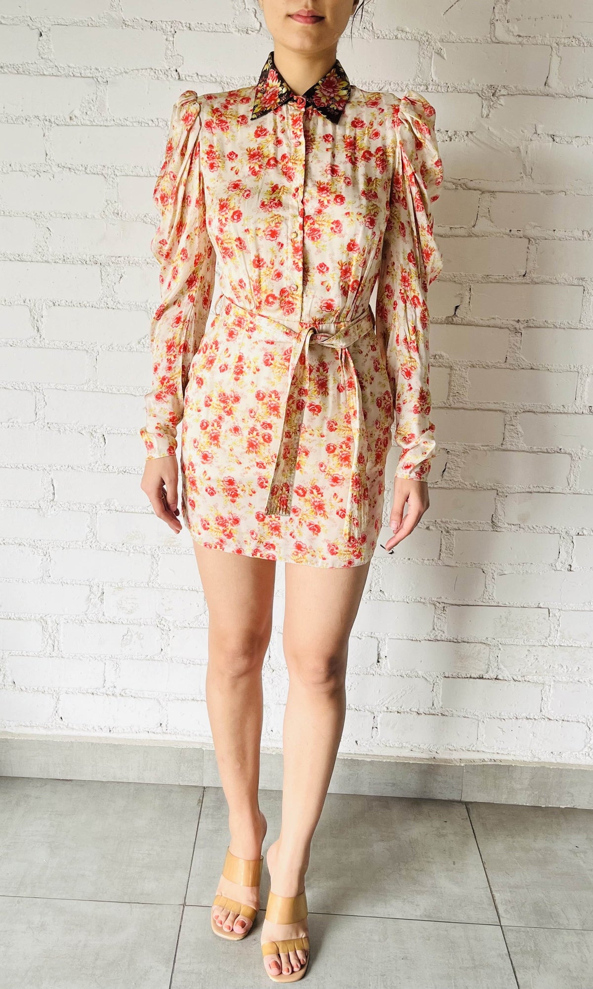 Hemant And Nandita | Bani Viscose Short Dress | Multi