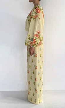 Hemant And Nandita | Dhun Linen Cotton Pull On Pants | Multi
