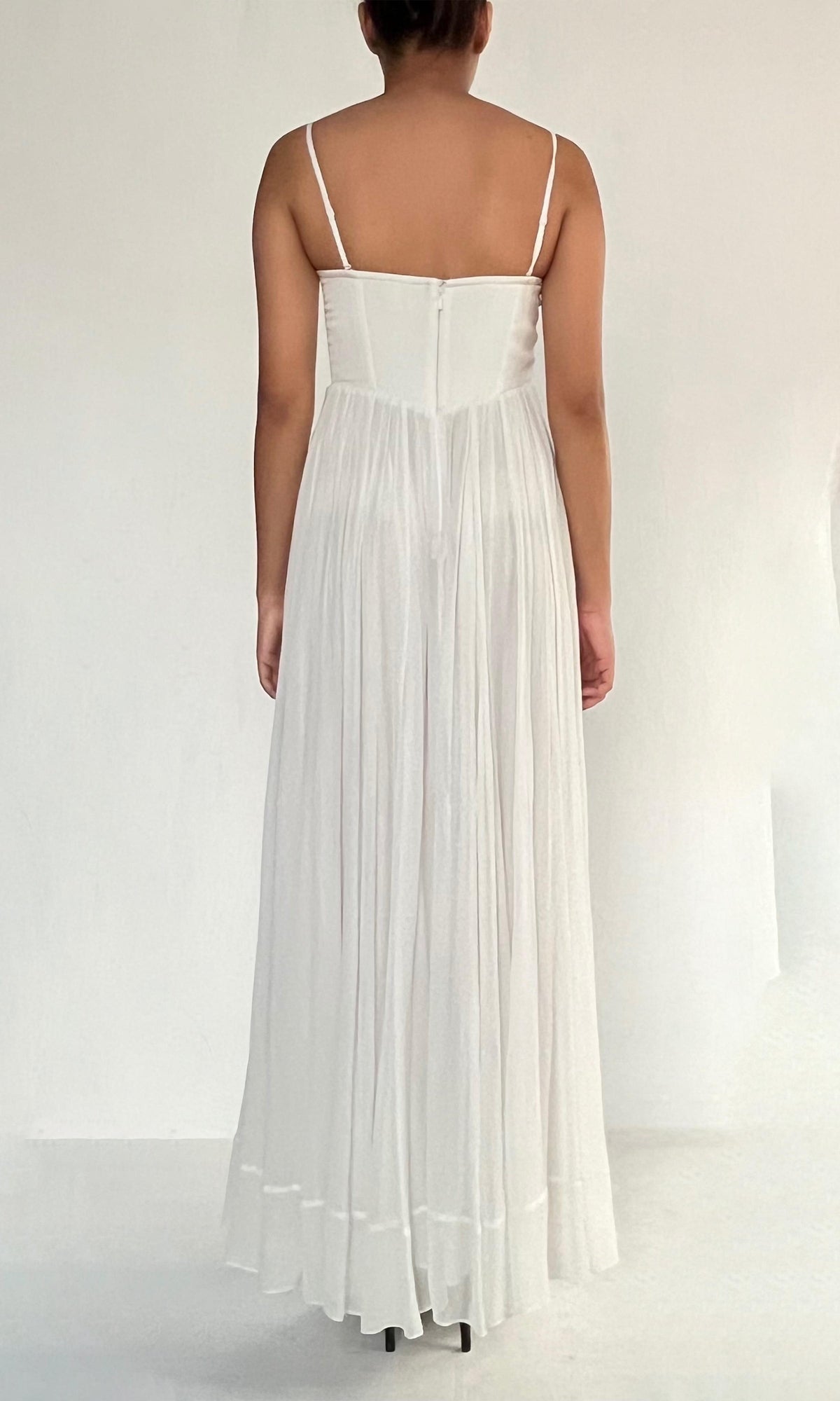 Womens | Inv Viscose Long Dress | White