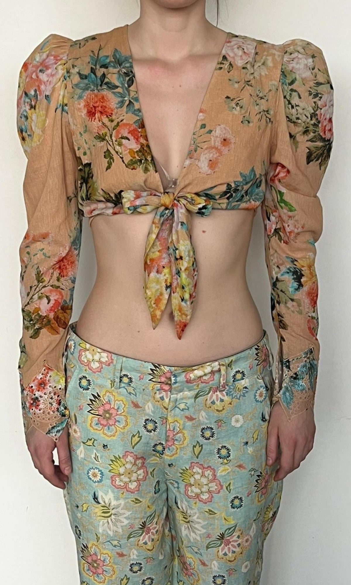Womens | Jolie Cotton Gauze Top | Soft Nude