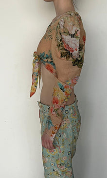 Womens | Jolie Cotton Gauze Top | Soft Nude