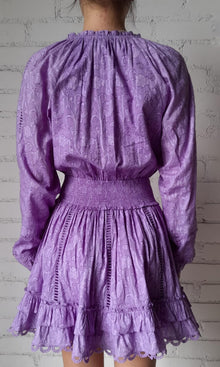 Womens | Mavi Viscose Short Dress | Purple