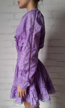 Womens | Mavi Viscose Short Dress | Purple