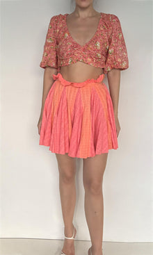Womens | Roop Cotton Top | Pink
