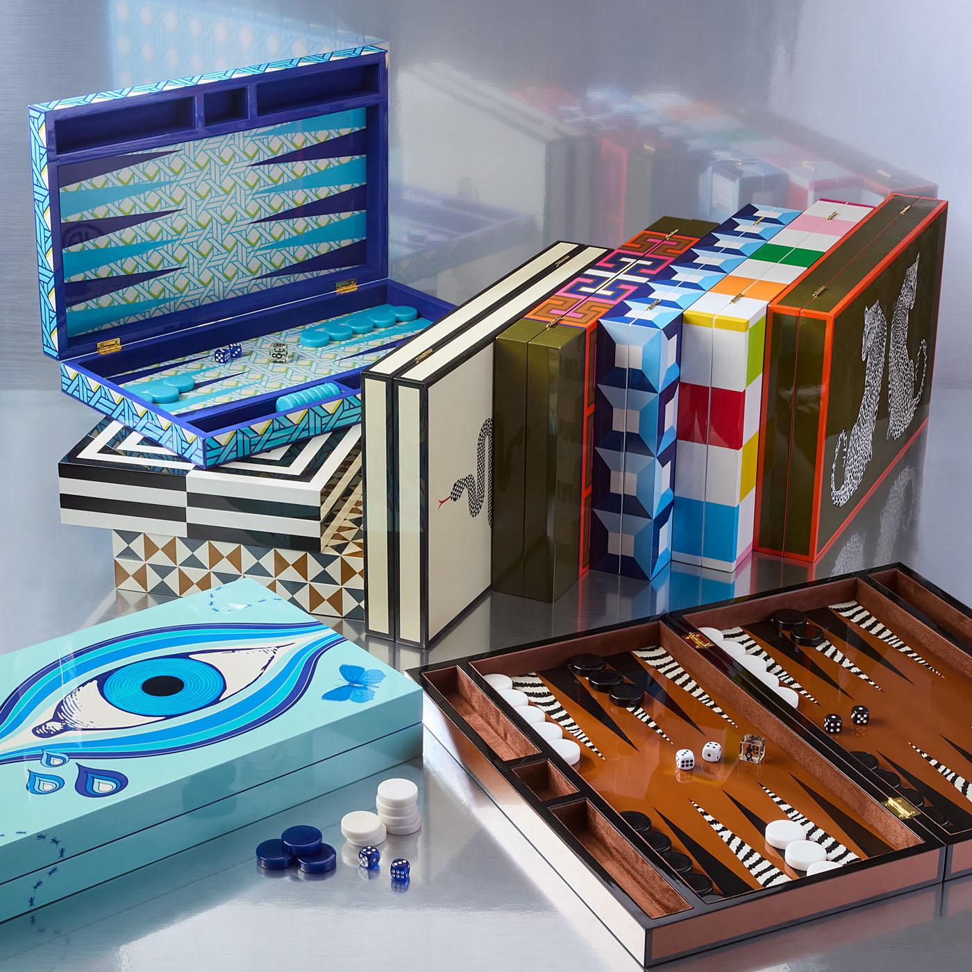 Druggist Backgammon - holiday shot
