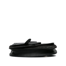 Dior | Pre-Owned Oblique Canvas Saddle Messenger Bag | Black