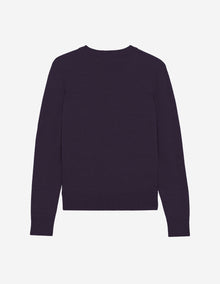 Womens | Fox Head Patch Adjusted R-Neck Cardigan | Navy