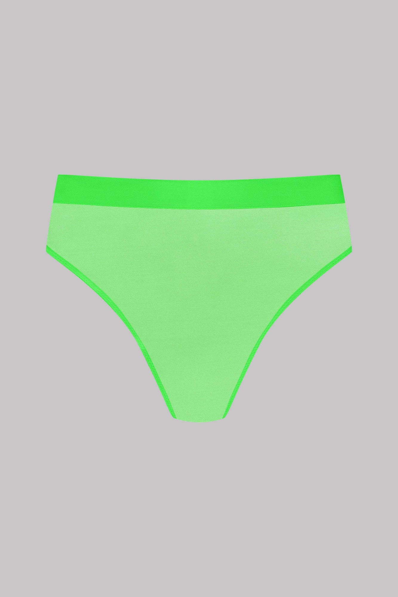 High-waist Thong - Corps à Corps Neon | Green