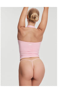 Halter Neck Tank Top | Ballet Pink
