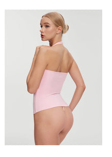 Halter Neck Tank Top | Ballet Pink