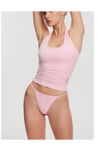 Halter Neck Tank Top | Ballet Pink