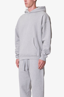 Heavy Basic Hoodie | Marled Grey