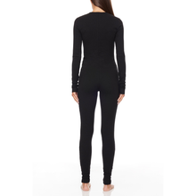 Henley Onesie | Black