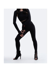 High-Rise Leggings | Black