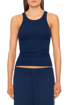 HIGH NECK FITTED TANK - ETERNE