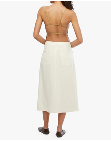 High Straight Neck Top | Willow
