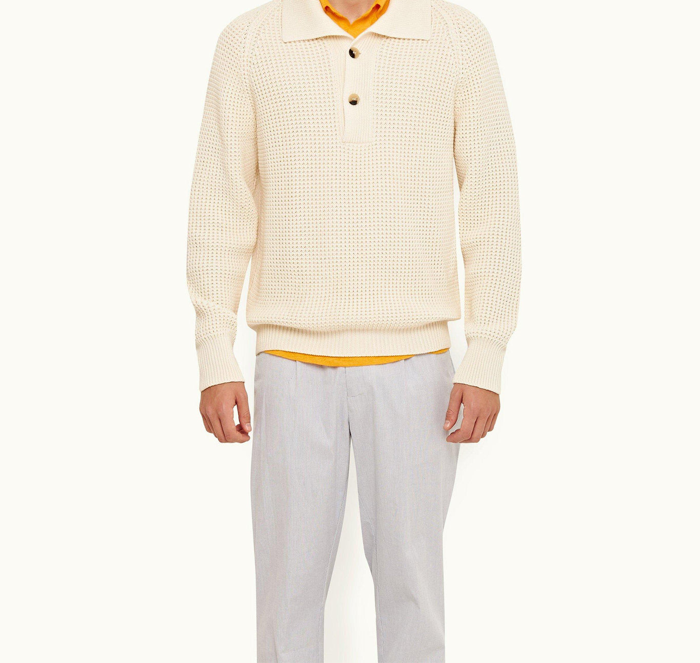 Hindscarth Merino Classic Fit Merino Knit Jumper | Matchstick