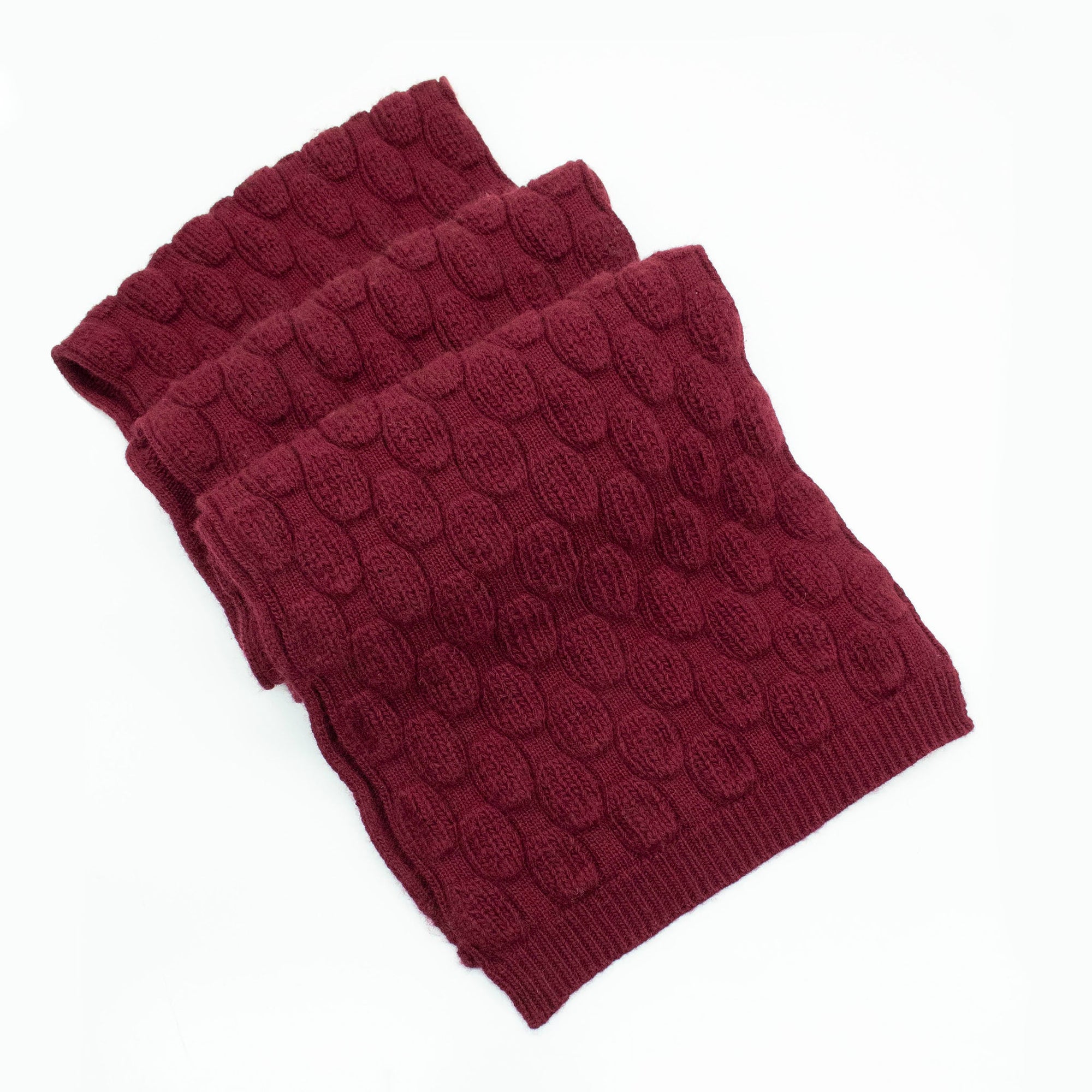 Scarf In Bubbles Stitch | Maroone