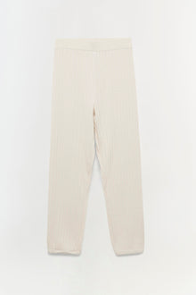 Womens | Cable Joggers | Ivory