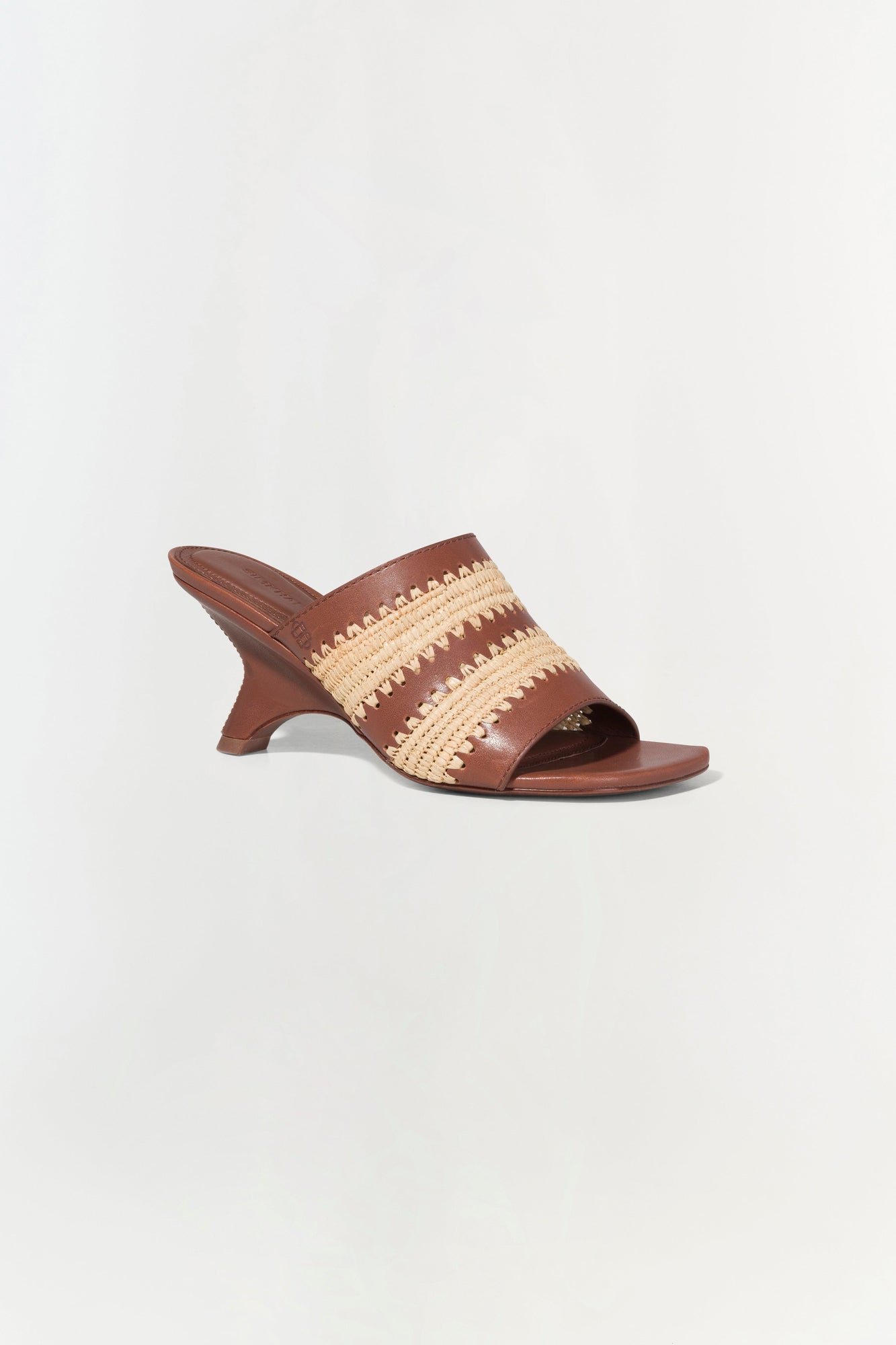 Womens | Shadow Mule Raffia Sandal | Sable