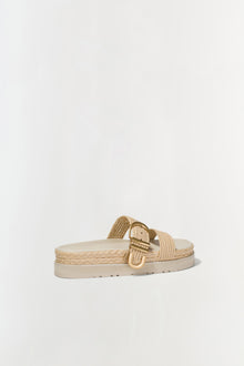 Womens | Aida Raffia Sandal | Natural