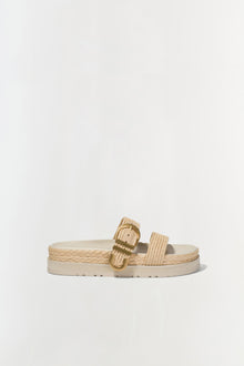 Womens | Aida Raffia Sandal | Natural